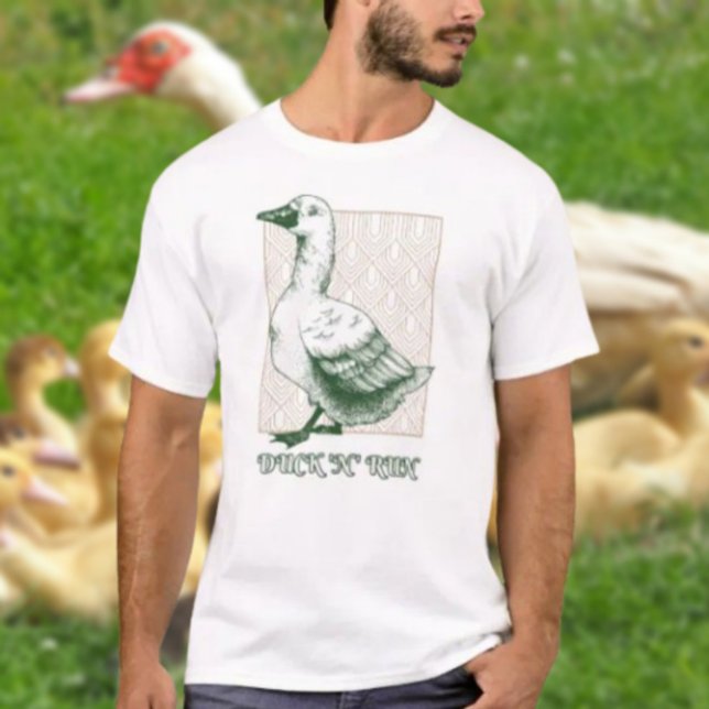 T-shirt Canard 'N' Run (Créateur téléchargé)