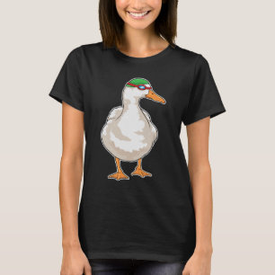 T-shirt Canard nager lunettes de natation