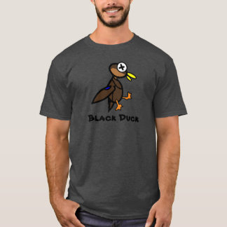 T-shirt Canard noir américain Drake Dead Duck - Chasse T C