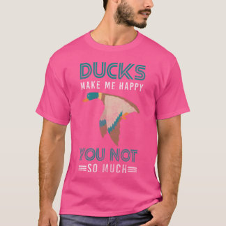 T-shirt Canard Oiseaux Animaux Eau Oiseaux Cadeau