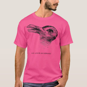 T-shirt Canard Rabbin Illusion d'optique