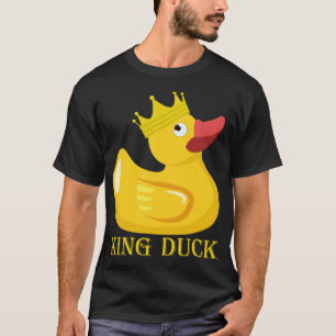 T-shirt canard roi majesté idée cadeau de la couronne bost