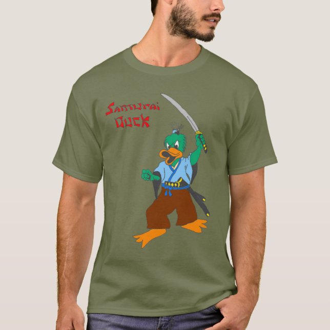 T-shirt Canard Samouraï (Devant)