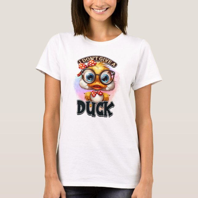 T-shirt Canard Sarcastique (Devant)