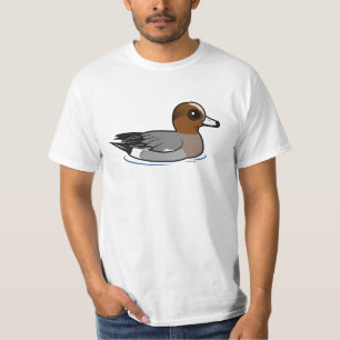 T-shirt Canard siffleur d'Eurasien de Birdorable