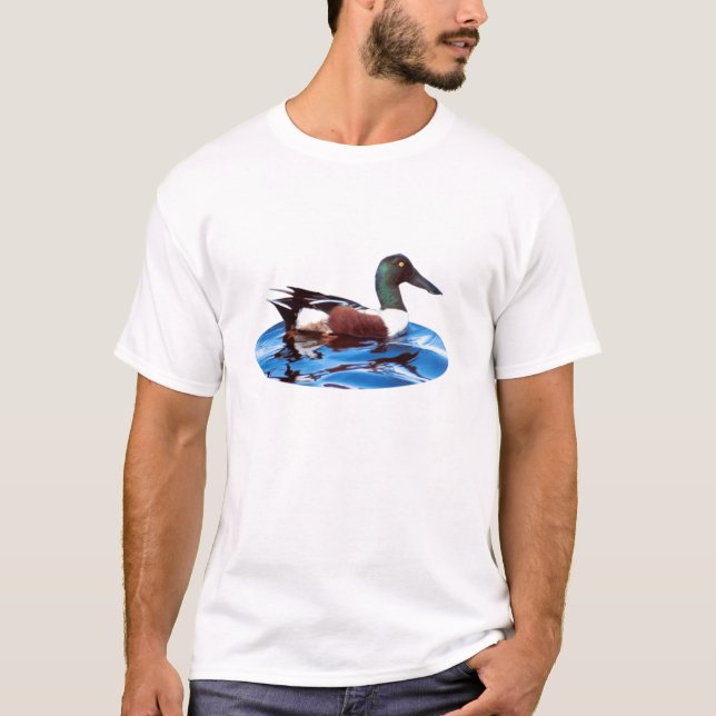 T-shirt Canard souchet du nord (Devant)