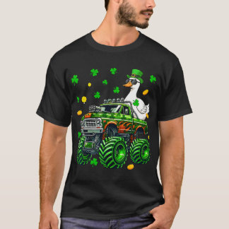 T-shirt Canard Sur Casquette de Camion Monstre Ferme Saint