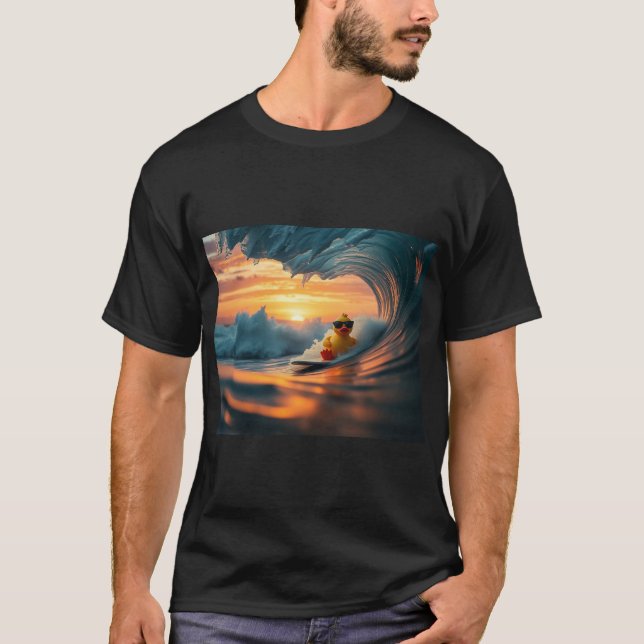 T-shirt canard surf (Devant)