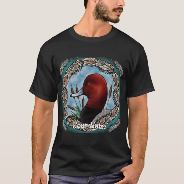 T-shirt Canard tête rouge (Devant)