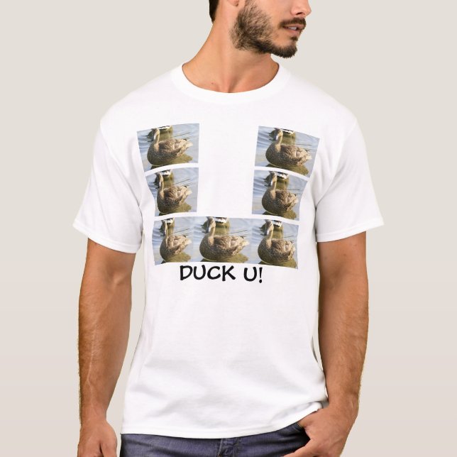 T-SHIRT CANARD U ! (Devant)