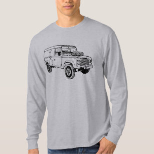 T-shirt Canard vintage classique de randonnée de voiture