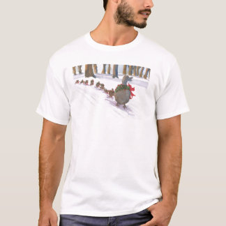 T-shirt canards à Boston commun pendant les vacances