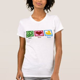 T-shirt Canards d'amour de paix