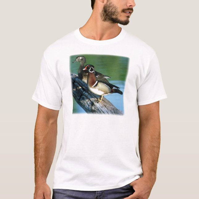 T-shirt Canards en bois (Devant)