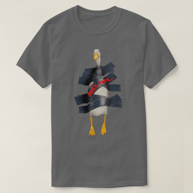 T-shirt Canards en caoutchouc amusant Canard de canard d'a (Design devant)