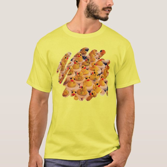 T-shirt Canards en caoutchouc cool (Devant)
