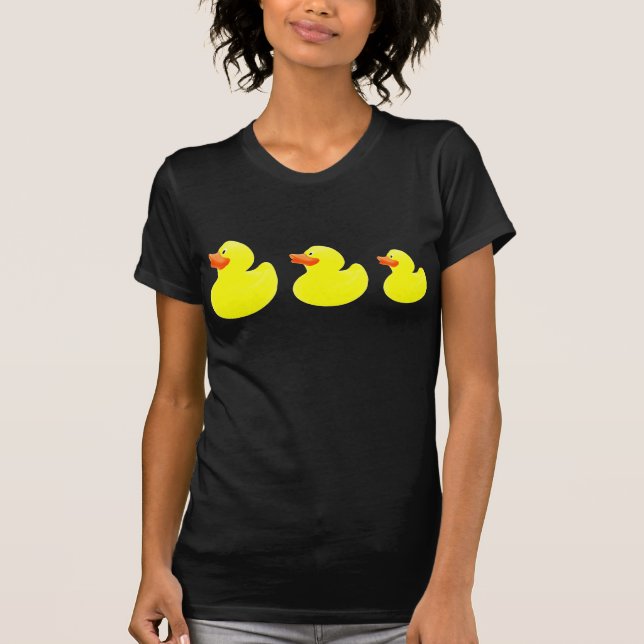 T-shirt canards jaunes (Devant)