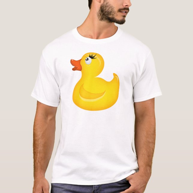 T-shirt Canards jaunes en caoutchouc (Devant)