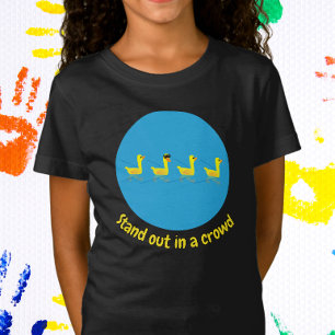 T-Shirt Canards Mignons de Motivation qui Ressortent