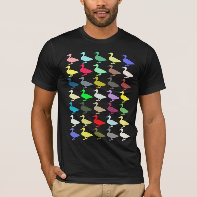 T-shirt Canards sur l'acide (Devant)