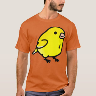T-shirt Canari à Facteur Jaune Chubby
