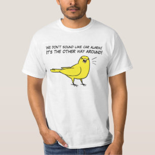 T-shirt Canari CONTRE l'alarme