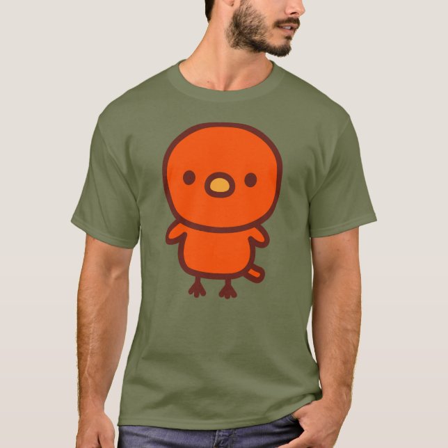 T-shirt Canari rouge (Devant)