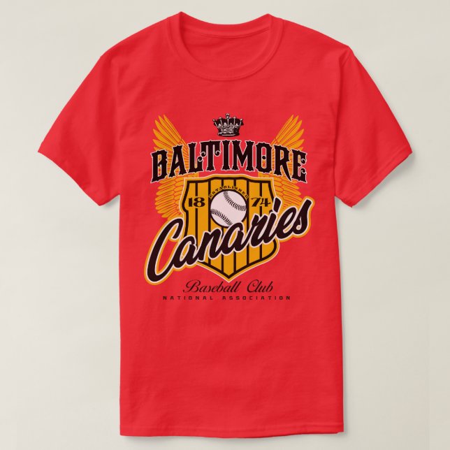 T-shirt Canaries Baltimore (Design devant)