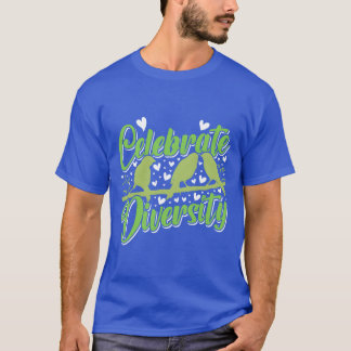 T-shirt Canaries Célébrer la diversité Canaries Amateur d'