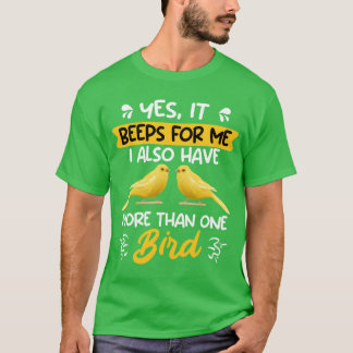 T-shirt Canaries Oui ça sonne pour moi Ami Oiseau Ami