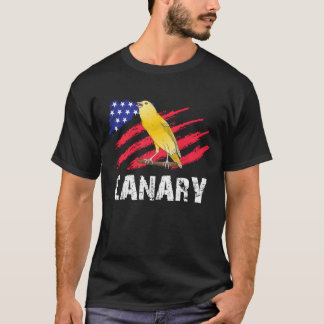 T-shirt Canary Amateur d'oiseaux Canaries Amateur canarien