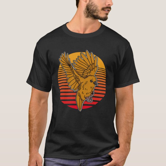 T-shirt Canary Bird Biologist Songbird Canary Ornithologis (Devant)