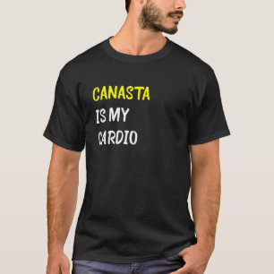 T-shirt Canasta Est Mon Cardio Card Games