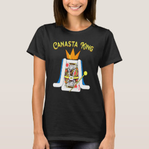 T-shirt Canasta King Cool Canasta Fan Casino Jouer Hommes