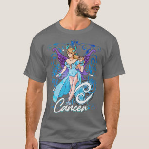 T-shirt Cancer Anime Anniversaire Fée Fées Cancer