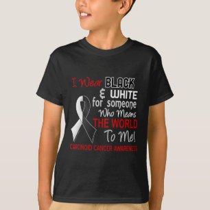 T-shirt Cancer Carcinoïde Pour Quelqu'Un Qui Signifie Mond