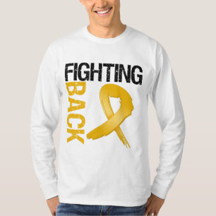 T-shirt Cancer d'annexe battant en retraite