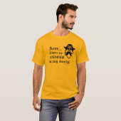 T-shirt Cancer de butin (Devant entier)