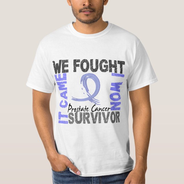 T-shirt Cancer de la prostate du survivant 5 (Devant)
