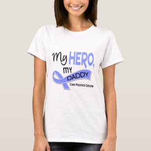 T-shirt Cancer de la prostate MON HÉROS, MON PAPA 42