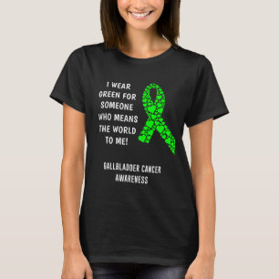 T-shirt Cancer de la vésicule biliaire