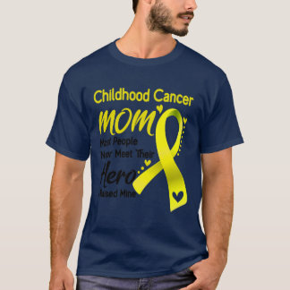 T-shirt Cancer de l'enfance La plupart des gens ne rencont