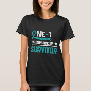 T-shirt Cancer de l'ovaire Survivant du cancer de l'ovaire