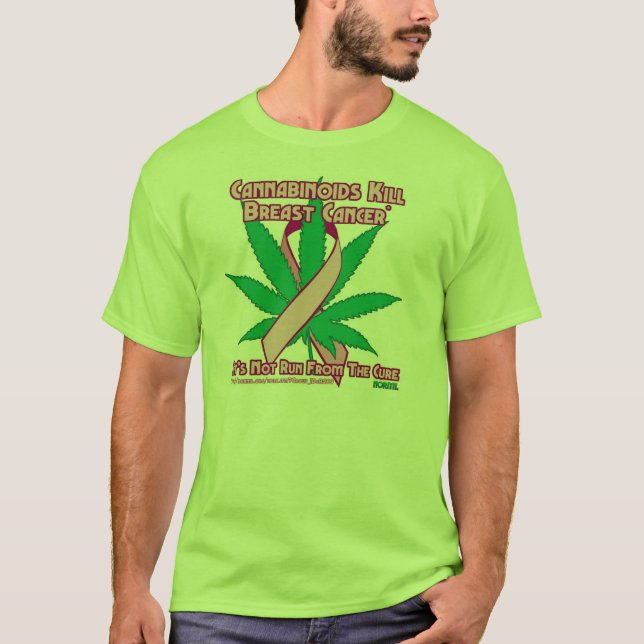 T-shirt Cancer de mise à mort de Cannabinoids (Devant)