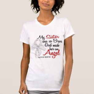 T-shirt Cancer de poumon de soeur de l'ange 2