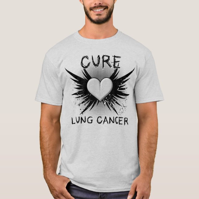 T-shirt Cancer de poumon de traitement (Devant)