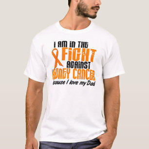 T-shirt CANCER de REIN dans le combat pour mon papa 1