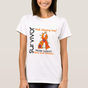T-shirt Cancer de rein du survivant 9