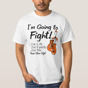 T-shirt Cancer de rein je vais combattre