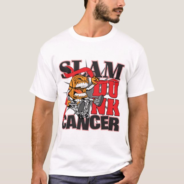 T-shirt Cancer de sang - le claquement trempent le Cancer (Devant)